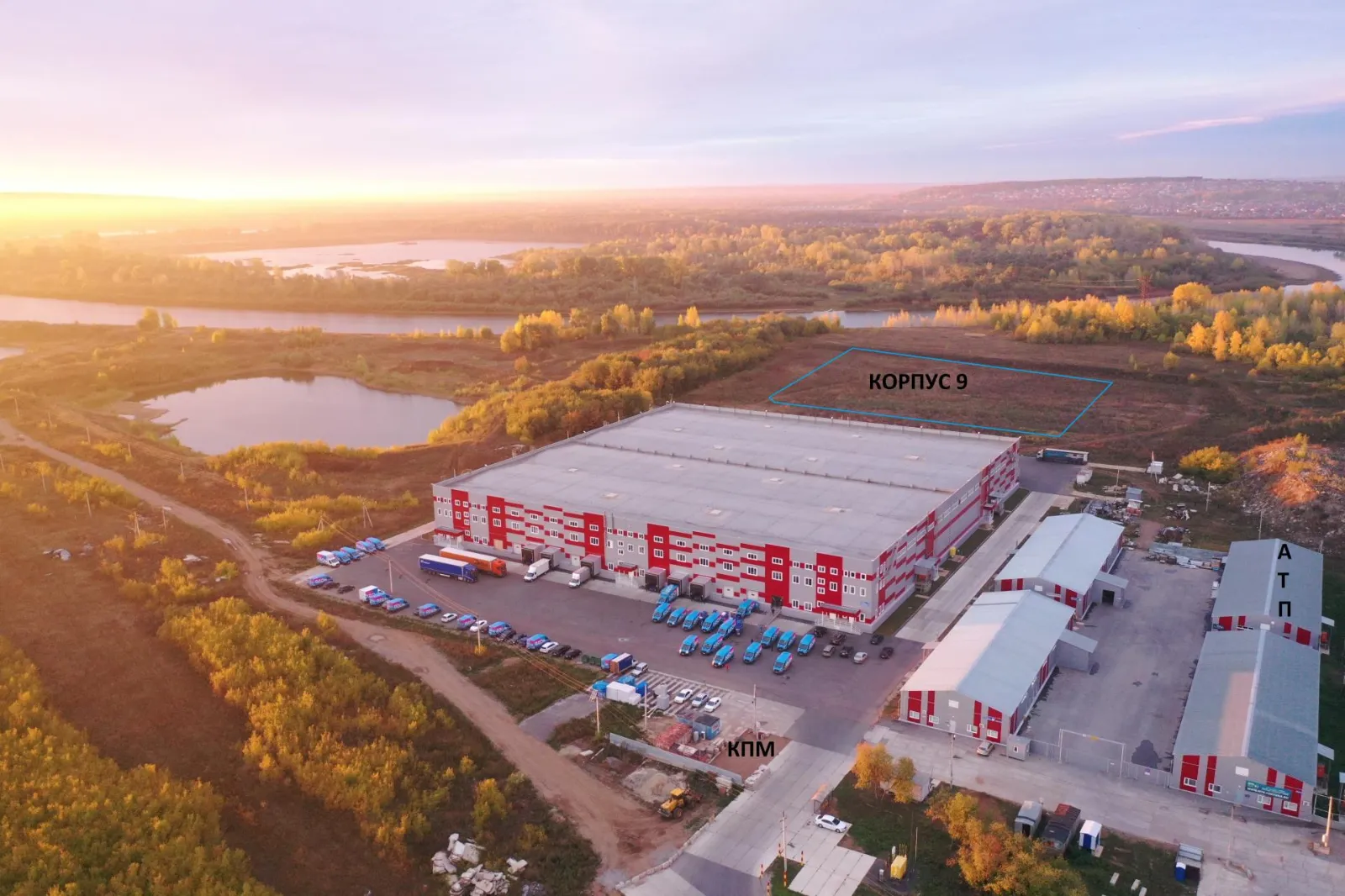 Склад класса А 20 тыс.м2 на трассе М5