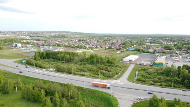 Земельный участок 1 га на Нагаевском шоссе