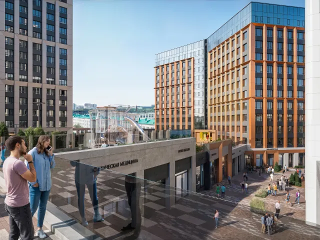 Торговое помещение 61 м² в ЖК «Сердце Уфы»